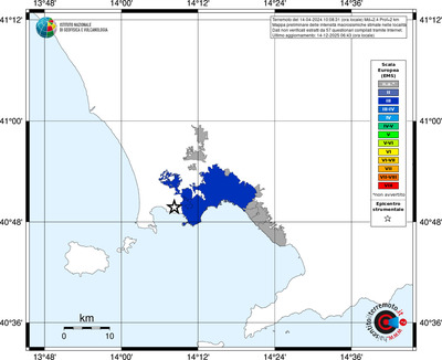 Mappa EMS - territori località