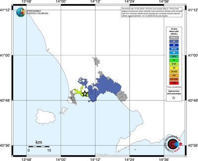 Mappa MCS - territori località