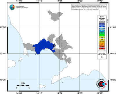 Mappa EMS - territori comuni