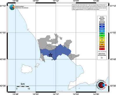 Mappa MCS - territori comuni