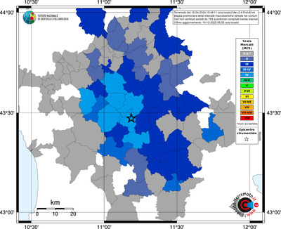 Mappa MCS - territori comuni