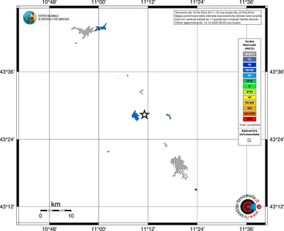 Mappa MCS - territori località