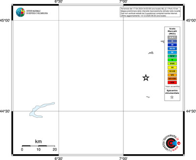 Mappa MCS - territori località