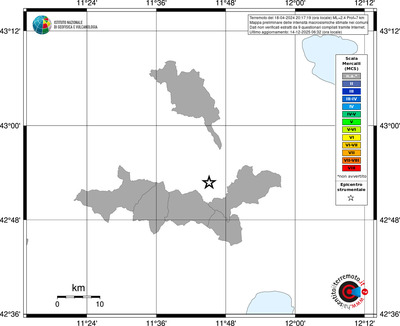 Mappa MCS - territori comuni