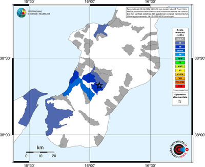 Mappa MCS - territori comuni