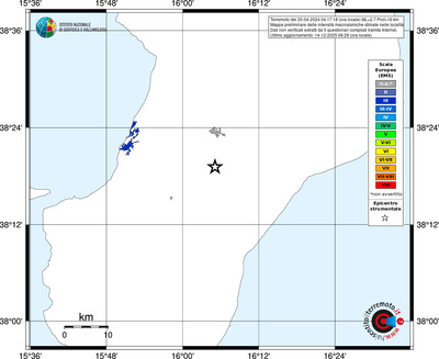 Mappa EMS - territori località