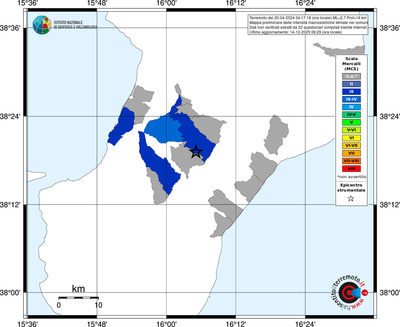 Mappa MCS - territori comuni
