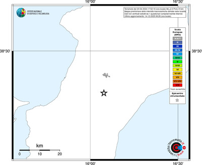 Mappa EMS - territori località