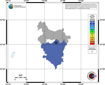 Mappa MCS - territori comuni
