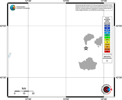 Mappa EMS - territori comuni