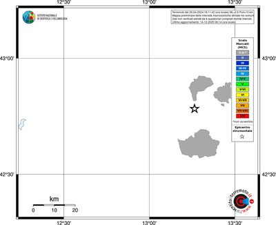 Mappa MCS - territori comuni