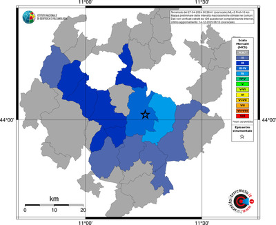 Mappa MCS - territori comuni