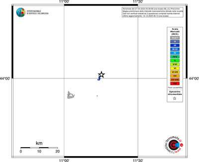 Mappa MCS - territori località