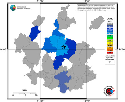 Mappa MCS - territori comuni