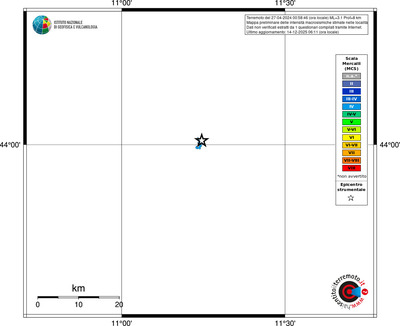 Mappa MCS - territori località