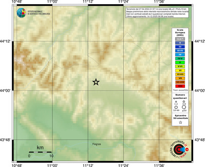 Mappa EMS - località
