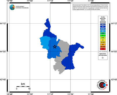 Mappa MCS - territori comuni