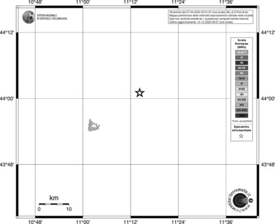 Mappa EMS - territori località