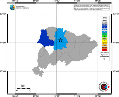 Mappa MCS - territori comuni