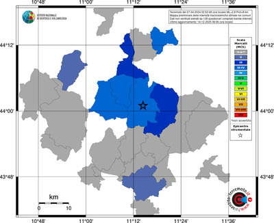 Mappa MCS - territori comuni