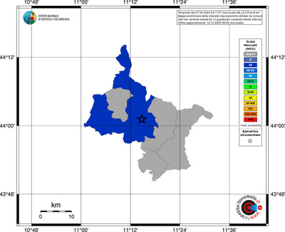 Mappa MCS - territori comuni