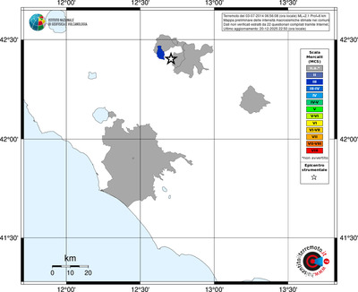 Mappa MCS - territori comuni