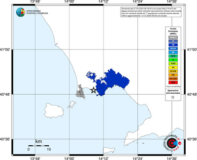 Mappa EMS - territori località