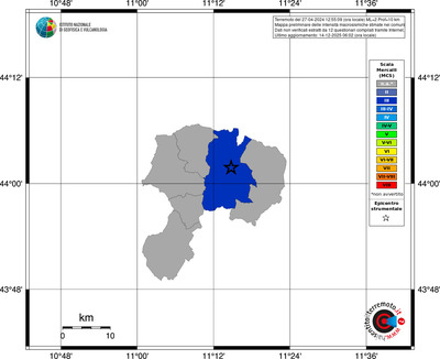 Mappa MCS - territori comuni