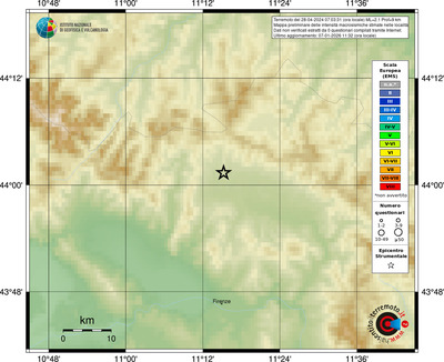 Mappa EMS - località