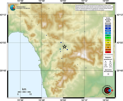 Mappa EMS - località
