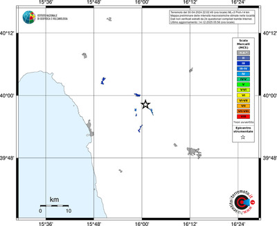 Mappa MCS - territori località