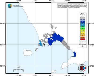 Mappa EMS - territori località