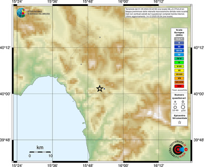 Mappa EMS - località