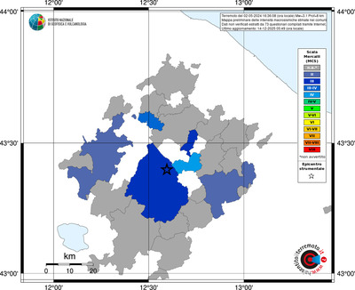 Mappa MCS - territori comuni
