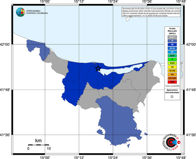 Mappa MCS - territori comuni