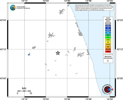 Mappa MCS - territori località