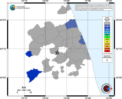 Mappa MCS - territori comuni