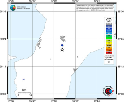 Mappa EMS - territori località