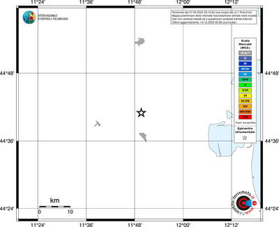 Mappa MCS - territori località