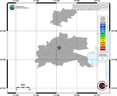 Mappa MCS - territori comuni