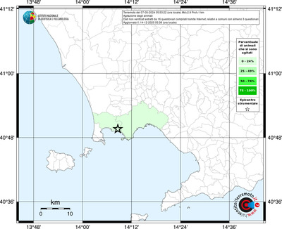 Mappa territorio comunale con almeno 3 questionari