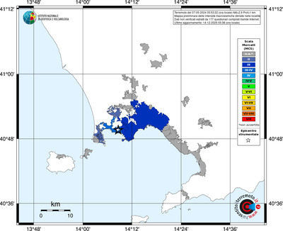 Mappa MCS - territori località