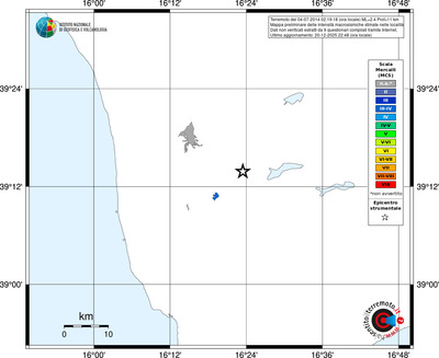 Mappa MCS - territori località