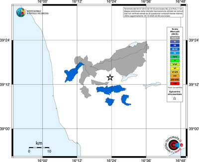 Mappa MCS - territori comuni