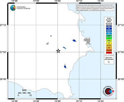 Mappa EMS - territori località