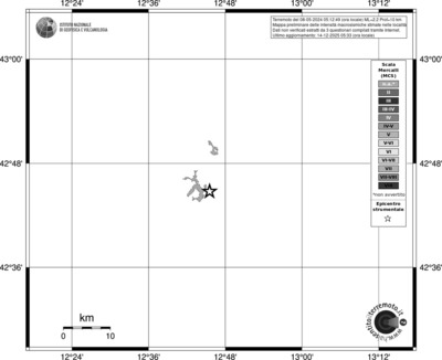 Mappa MCS - territori località