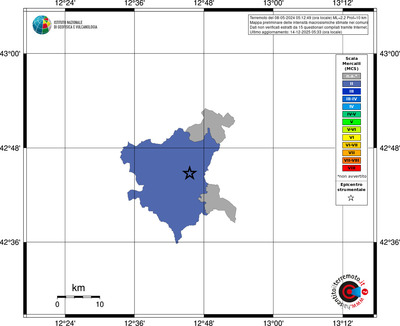 Mappa MCS - territori comuni