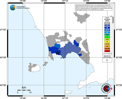 Mappa EMS - territori comuni