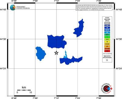 Mappa MCS - territori comuni