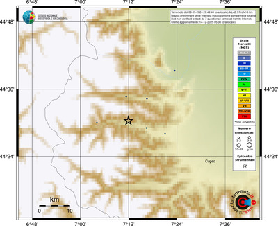 Mappa MCS - località